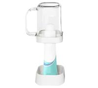 Porte-brosse à dents avec couvercle - protection anti-poussière - organisateur étanche multiple avec poignée pour salle de bain, cuisine, voyage