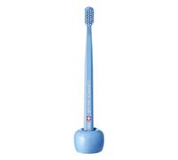 Porte-Brosse À Dents Curaprox - Support en Céramique pour Brosses À Dents Manuelles Et Électriques | Bleu, Emballage Individuel | Fabriqué en Suisse