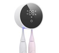 Porte-Brosse à Dents Désinfectante UV, LifeBasis Support Brosse a Dent Electrique avec Séchage et Détection Infrarouge, Range Brosse a Dent Facile à Nettoyer pour Organisateur Salle de Bain