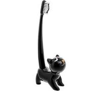Porte brosse à dents et Brosse à dents - Catsmile Chat Noir - Pylones Chat noir G