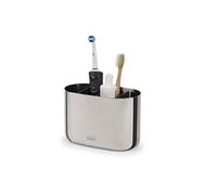 Joseph Joseph - Porte-brosse à dents EasyStore Luxe - Acier inoxydable - Grand