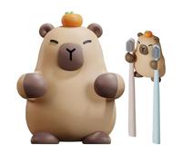 Porte-Brosse à Dents Mural Support adhésif avec Motif Capybara Mignon