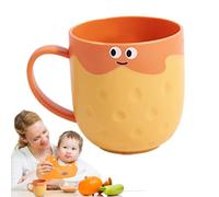 Porte-brosse à dents pour - Gobelets de salle de bain pour , tasse de brossage des dents, fond surélevé, bouche ronde avec poignée confortable, antidérapant