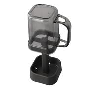 Porte-brosse à dents rétractable, organisateur de brosse à dents de salle de bain avec gobelet, ensemble de rangement élégant PS+PP pour évier