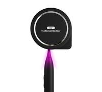 Porte-brosse à dents UV désinfectant et capuchon de support avec séchage par ventilateur, étui de nettoyage portable rechargeable compatible avec la plupart des brosses à dents électriques et