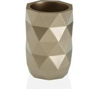 Porte-brosse à dents Versa DIAMOND Résine blanche (7,4 x 10,6 x 7,4 cm)