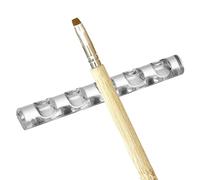 Porte-brosse À Ongles - 5-Grids Nail Gel Polish Pen Brush Stand Holder - Support Organisateur Transparent Pour Stylos À Dessin, Crayons À Découper Pour Ongles Manucure Bricolage