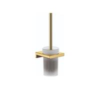 Porte-brosse HANSGROHE WC mural aspect doré poli