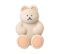 Porte-brosse ours de dessin animé - Crochet porte-serviette ours avec ventouse | Crochet magnétique mignon en forme d'ours, facile à installer et accessoires de suspension pour douche, buanderie et