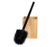 Porte-brosse WC en bambou
