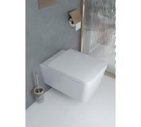 Porte-brosse WC mural bronze brossé Hansgrohe