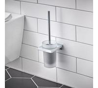 Porte-brosse WC mural chromé Hansgrohe