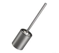 Porte-brosse WC pratique avec étagère pour salle de bain nécessitant un minimum d'empreinte et une utilité complète (A)