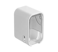 Porte-brosses À Dents Fixés Au Mur, Conception Peu Encombrante Avec Aspiration, 4,4 X 3 Cm, Porte-brosse À Dents De Douche, Support D'organisateur De Salle De Bain Fixé Au Mur Avec Couvercle, Pour Cam