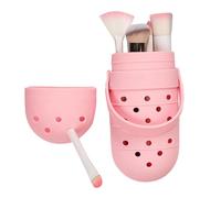 Porte-brosses à Face cosmétique, Poche de brossage de | Forme de Trous Forme Sleek Soft Portable Organisateur pour Les pinceaux,Sac de cosmétique imperméable pour la Maison
