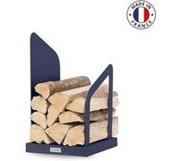 Porte bûches Le Marquier Fjorden bleu céleste G