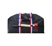 Porte-Bûches pour Bois de Chauffage | Sac à Bûches Étanche avec Sangle pour Hache et Poignées | Tote Résistant en Tissu Oxford 600D pour Poêle Cheminée Camping Extérieur