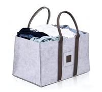 Porte-Bûches pour le Bois de Chauffage | Conteneur En Feutre Pliable,Sac de Transport pour Bûches avec Poignées - Pour La Maison, Le Jardin, La Terrasse, L'Abri, Les Courses, Le Camping, Le Pique-