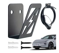 Porte-Câble De Chargeur Pour Véhicule Électrique,Support Mural En Métal Avec Vis - Porte-Câble de Charge pour Voiture,pour Camping Navette Aventure Voyage Travail Conducteur Camions SUV