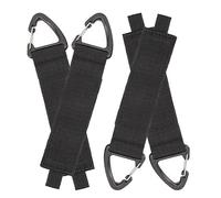 Porte-Câble d'Extension | 4 Pièces Support Robuste Pour Garage,Enrouleur De Cordon D'Extension Avec Boucle Triangulaire | Pour Atelier Garage Entretien Entrepôt Cellier Sous-sol Abri Placard