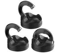 Porte-Câble Magnétique,3 Pièces Attaches Rotatives Universelles pour Cuisine Salle de Bain,Crochets De Câble Pour Chargeur De Téléphone Et Appareils | Pour Maison Dortoir Bureau Table De Chevet