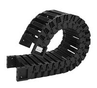 Porte-câbles à chaîne de traînage en nylon flexible, silencieux et résistant à l'usure pour une utilisation à grande vitesse dans les machines CNC, les bras robotiques et les (S40 * 57 Longueur 1m)
