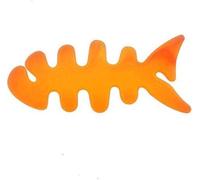 Porte-câbles / Organisateur compact en forme d'arête de poisson - Orange KP35320