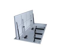 Porte cachée sans fil pour sous-sol ou cave, commande manuelle pour un accès facile