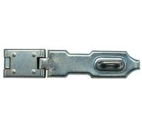 Porte cadenas zingué - 140 x 20 mm - À recouvrement - Vachette