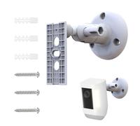 Porte-caméra de sécurité - supportuniversel de montage mural, supportpivotant réglable avec supportferme | Idéal pour la clôture de jardin, la salle des , la ferme, le mur de plafond, le por