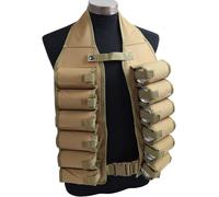Porte Canette Bière, Beer Holster Vest 12 Poches Can Holder Sac Avec Inside Money Pocket Ceinture Support Boisson Pour Bbq Camping