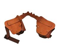 Porte-canette de bière - Avec sangle de taille réglable - Cadeau fonctionnel - Pour la randonnée, la pêche, la chasse, le chien à pied - Unisexe, marron, Voir description, Voir description