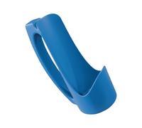 Porte-canette de boisson imprimé en 3D avec, Blue, Blue C | Poignée à boucle ouverte intégrée, construction imprimée en 3D, accès berceau ouvert, pour une utilisation
