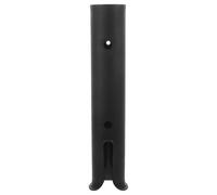 Porte-Canne à Pêche de Rive, Support Vertical pour Kayak, Nylon Noir | Tube Debout, Anti-usure et Protection du Talon, pour Canne à Poignée Droite, Pêche du Bord