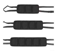 Porte-canne à pêche réglable avec rallonge télescopique, sangles en feutre antidérapantes et doublure de protection pour canne (C)