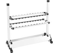 Porte-canne à pêche, réglable en hauteur, construction en aluminium durable, support