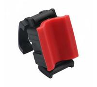 Porte-Canne à Pêche Support de Canne Fixation Clamp Tête Orientable 360 Degrés Structure Solide en Nylon Réglage, Noir, Rouge, Style to 1