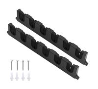 Porte-canne à pêche - Support mural, Porte-canne à pêche, Porte-canne à pêche robuste - Support vertical pour canne à pêche, Porte-canne à pêche pour cannes à pêche, Tuyaux d'évacuation