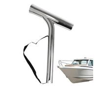 Porte-Canne de Bateau | Acier Inoxydable avec Sangle de sécurité,Support pour Tanturière de Pêche en Mer - pour la mer, Le lac, la rivière, débutants, Professionnels, père,