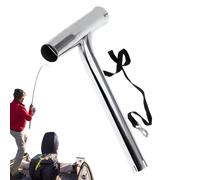 Porte-Canne de Bateau,Support à Jambe inclinée avec Sangle - Support de tangon ,pour rivière mer débutants passionnés