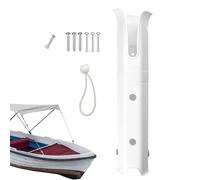 Porte-canne pour Kayak - Support pour canne en ABS résistant 27 x 5 cm, porte-canne monté au mur ou sur bateau avec vis et corde élastique à | Organisateur de cannemarine pour bateaux, jante