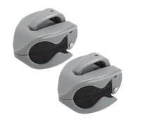 Porte-Cannes à Pêche | 2 Pièces Support Compact Antidérapant | Porte-Cannes Multifonction,pour Débutants Passionnés Hommes Femmes Famille Extérieur Bateau