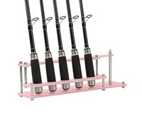 Porte-Cannes,Support de Rangement en Acrylique pour Articles de pêche,Présentoir de Collection de leurres de pêche - pour Le Garage, en Voyage, sur Une Table, en Camping, en