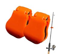 Porte-Canres à Pêche - 2 Porte-Gaffes Portables,Support d'Attaches Portable pour Voiture Pêche Hommes Extérieur Bateau Rivière
