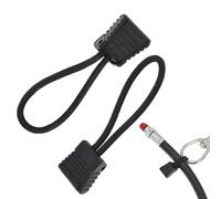 Porte-caoutchouc pour distributeur de plongée - Arrêt à clip professionnel avec languette rapide pour un positionnement sûr de l'équipement | Support pour fixation pour tuba, stabilisateur à anneau C