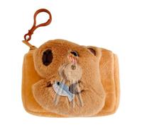 Porte Capibara en peluche - Petite porte élégante avec un adorable design animal, sac de loisirs | Capbara Keystea Capbara Keys pour magasin, porte de voyage avec Cinturi, abricot, Voir description