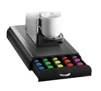 Porte Capsule de Café Pod Support de Tiroir de Rangement en Métal pour 50 Pcs(40×27.5 ×7.5CM)