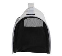 Porte-Capsule pour Chat, Sac à bandoulière pour Animaux de Compagnie en Cuir PU de Grande capacité avec Housse en Maille Respirante pour Chats Jusqu’à 7,5 kg, Sac à Main de Voyage (Tapez B)