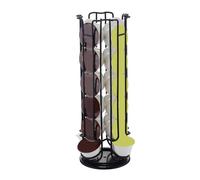 Porte-Capsules De Café,Distributeur De Capsules Pour 32 Capsules Do-LCE Gusto Support Pour Capsules De Café Distributeur De Capsules/Support De Capsules/Support De Capsules-Rotatif À 360°Et