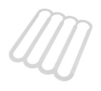 Porte-capsules de café Durable Support de Rangement Mural pour Dosettes Organisateur de Cuisine, Plastique 14 X 11,75 Pouces pour Garde-manger de Bureau à Domicile (WHITE)
